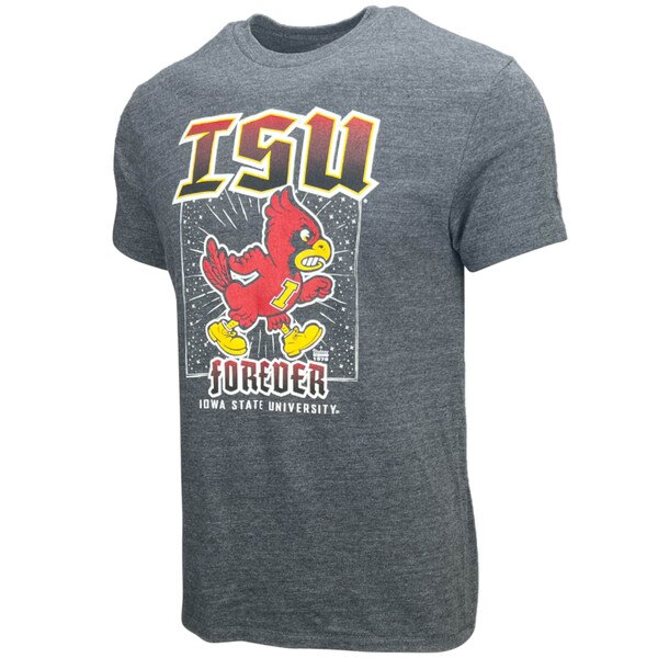 Champion® ISU Walking Cy Vintage Rock Black T-Shirt (was $34.99)